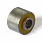 Полиуретановый сайлентблок передней подвески, нижнего рычага, задний, меньшего размера в кронштейне