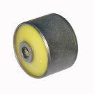 Полиуретановый сайлентблок задней подвески, нижнего продольного рычага, задний, крепление амортизатора