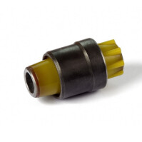 Полиуретановый сайлентблок задней подвески, нижнего поперечного рычага (под пружину) внутренний Полиуретановый сайлентблок задней подвески, нижнего поперечного рычага (под пружину) внутренний