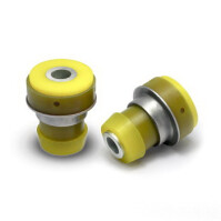 Полиуретановый комплект сайлентблоков передней подвески, верхнего рычага, больший, крепление к кузову