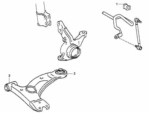 Схема подвески тойота королла 150 кузов передней
