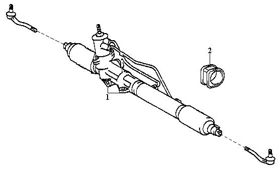 Схема рулевой рейки прадо 120