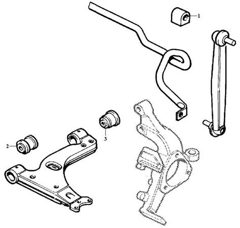 Схема передней подвески опель зафира в